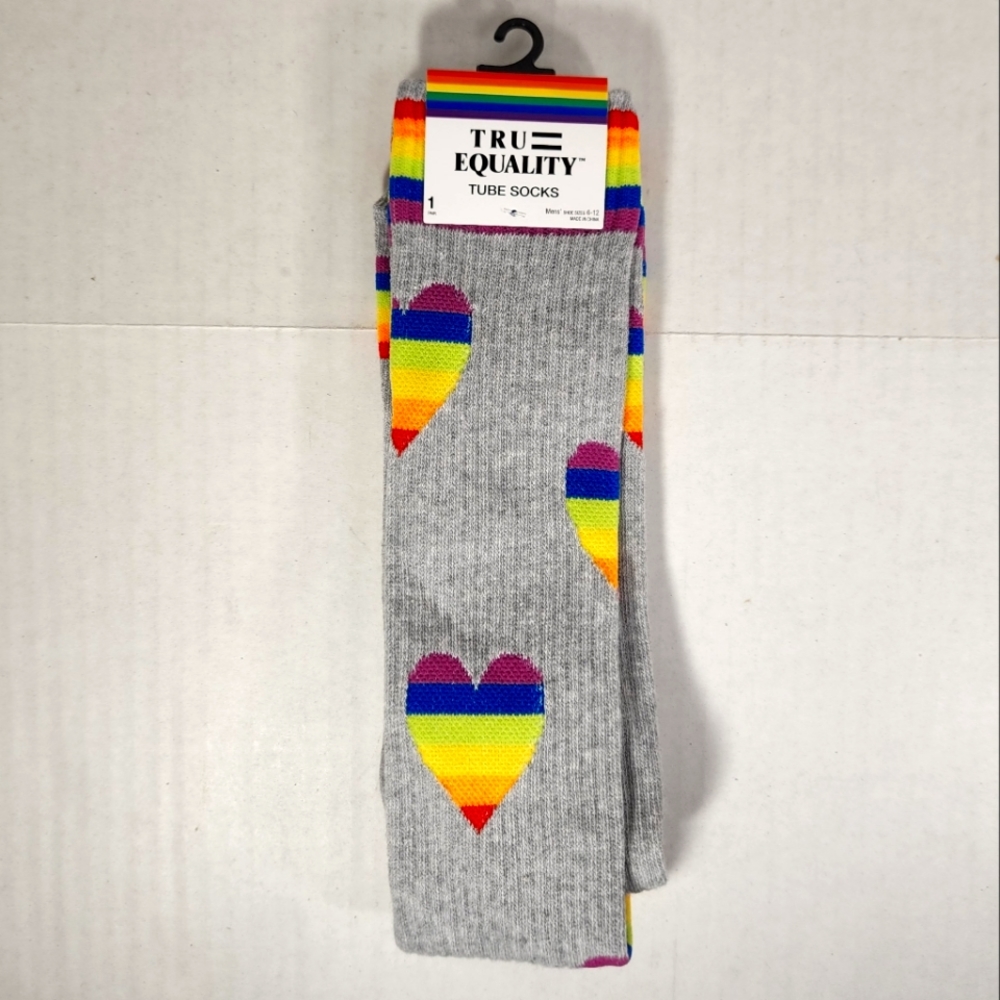 NWT Men's Tru Equality Tube Socks